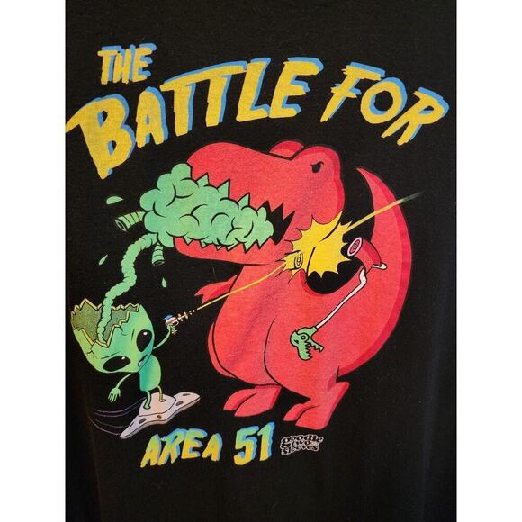 Alien vs Trex  Area 51 t-shirt size XL - Picture 3 of 5